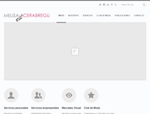 Tablet Screenshot of melisacerabregu.com